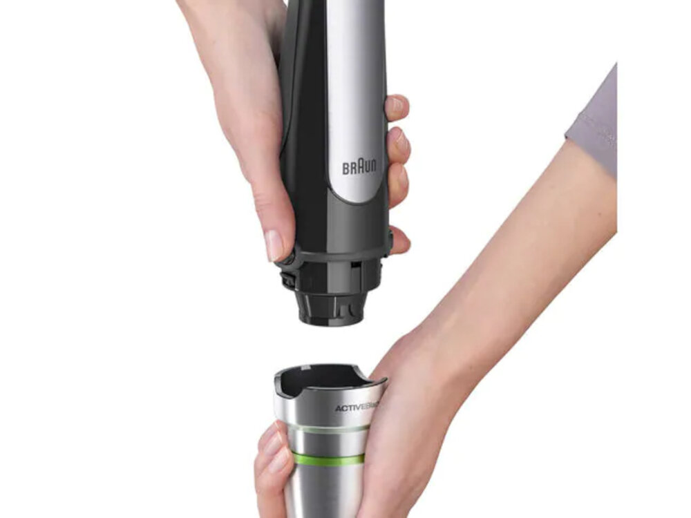 Blender reczny Braun MultiQuick 7 MQ 7075 szybka i latwa wymiana akcesoriow Nowy system EasyClick Plus