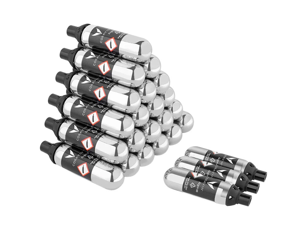 Kapsułka CORAVIN Pure 24 szt. Ochrona w każdym kieliszku wygląd design prezentacja wizualizacja