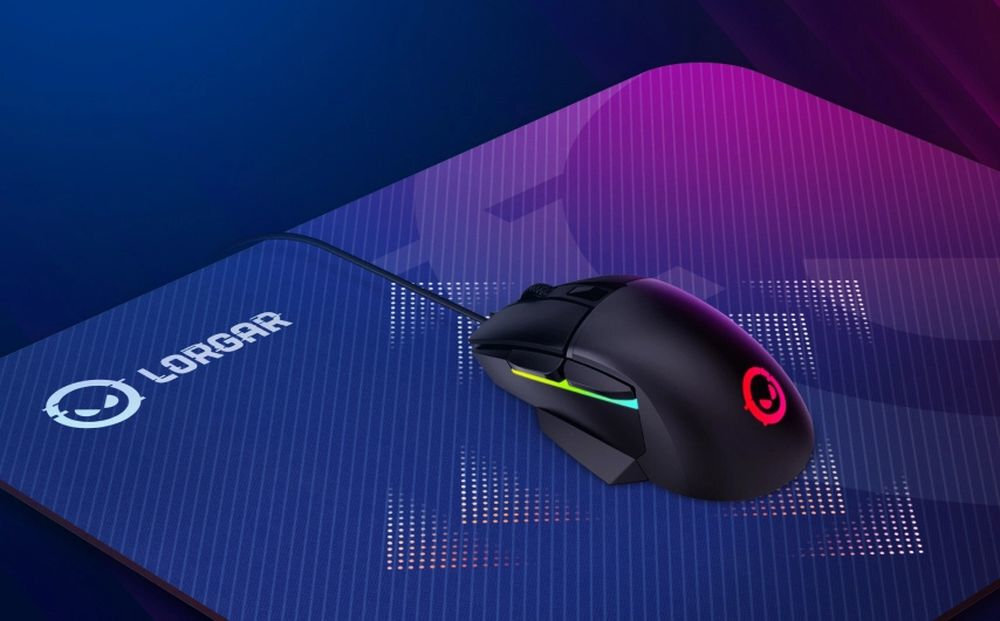 Podkładka LORGAR Main - mysz na podkładce