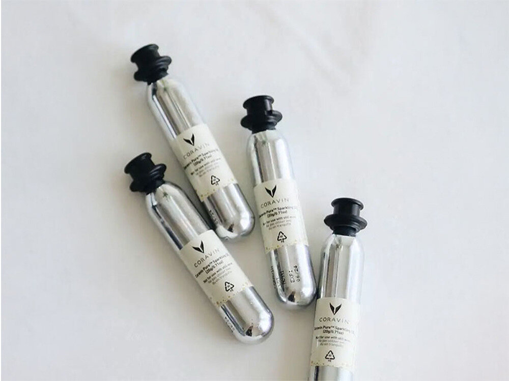 Kapsułka CORAVIN Pure Sparkling 6 szt. z myślą o miłośnikach win musujących Aromat i smak na długo przez kilka tygodni