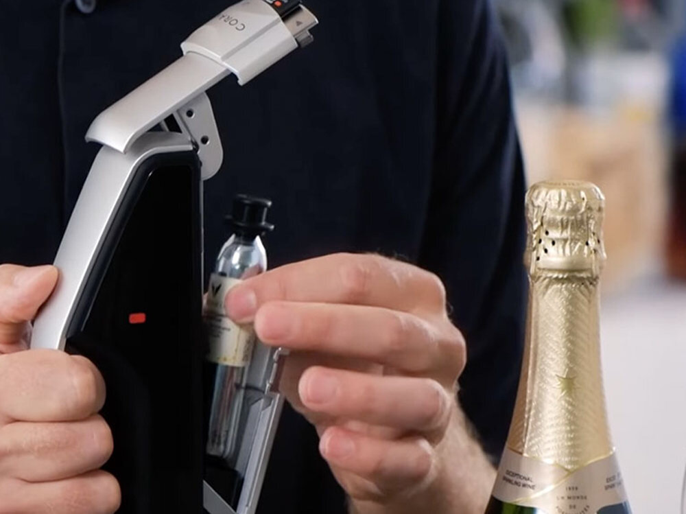 Kapsułka CORAVIN Pure Sparkling 6 szt. Prosta instalacja ochronę musowania i aromatów