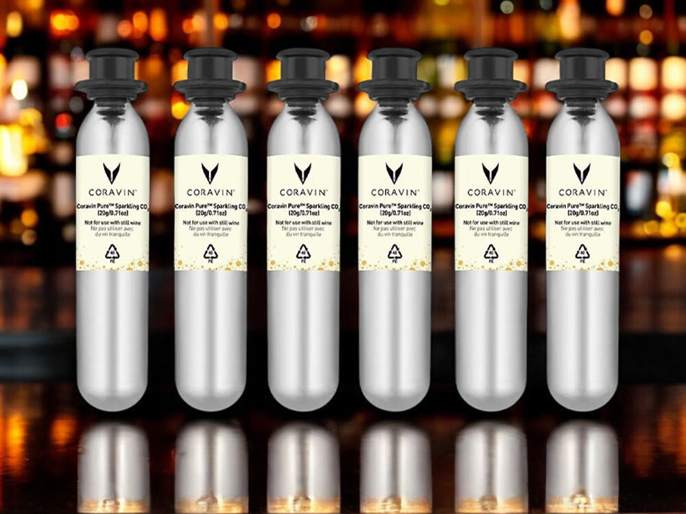 Kapsułka CORAVIN Pure Sparkling 6 szt. Zapas na wiele okazji