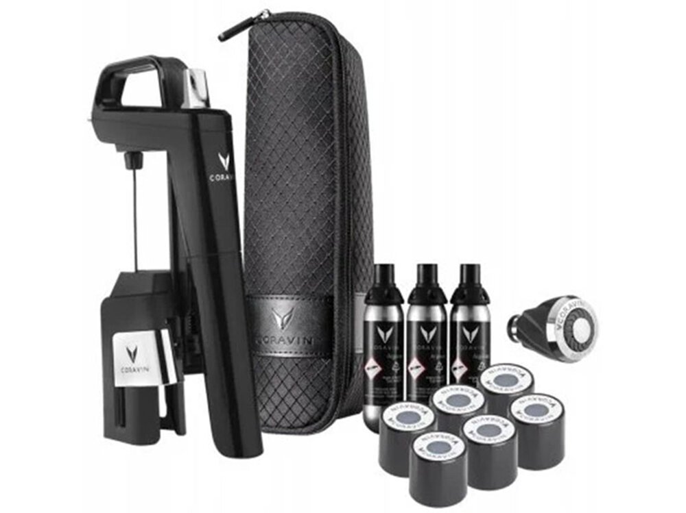 Kapsułka CORAVIN Pure 6 szt. achowaj każdą kroplę wina minimalizuje straty wina