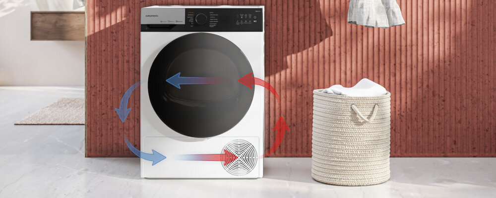 Suszarka GRUNDIG GT76724WBPB pompa ciepla