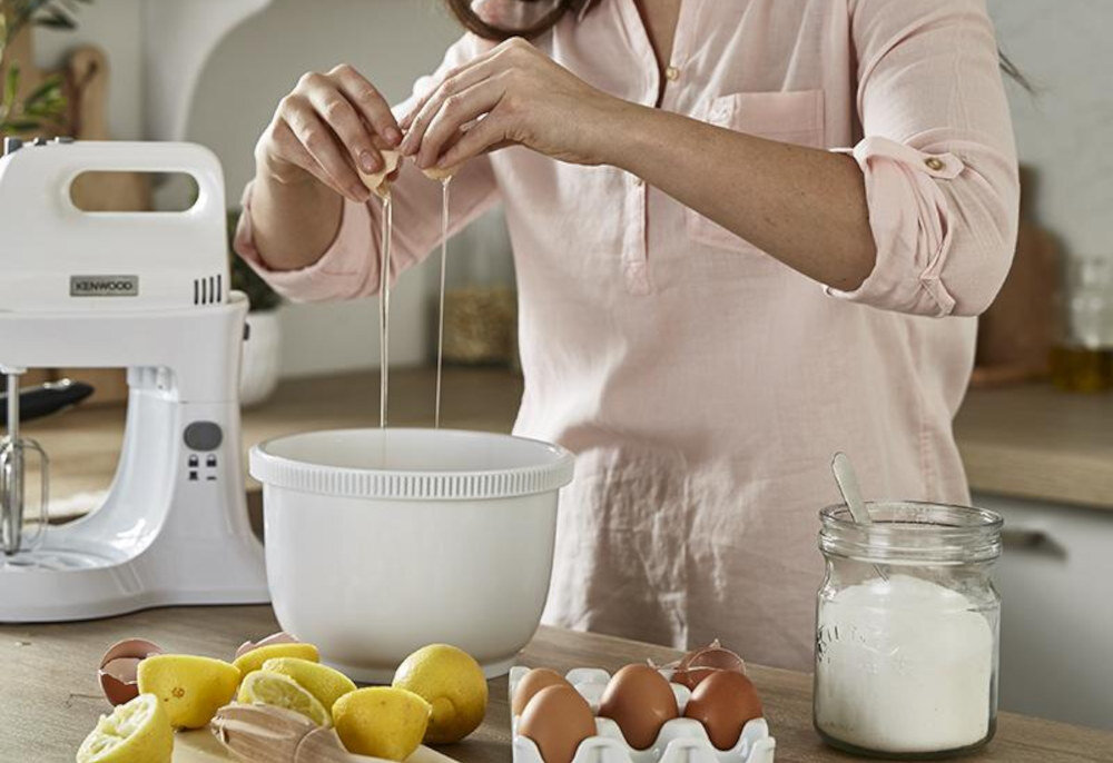 Mikser KENWOOD Chefette Lite HMP32.A0WH Biały Duża miska pojemność ilość przygotowywanie do 18 babeczek w jednej porcji