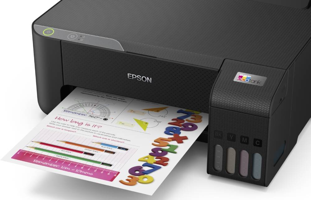 Drukarka EPSON EcoTank L1230 rozdzielczość jakość kolor czerń szybkość technologia druku pobór prądu