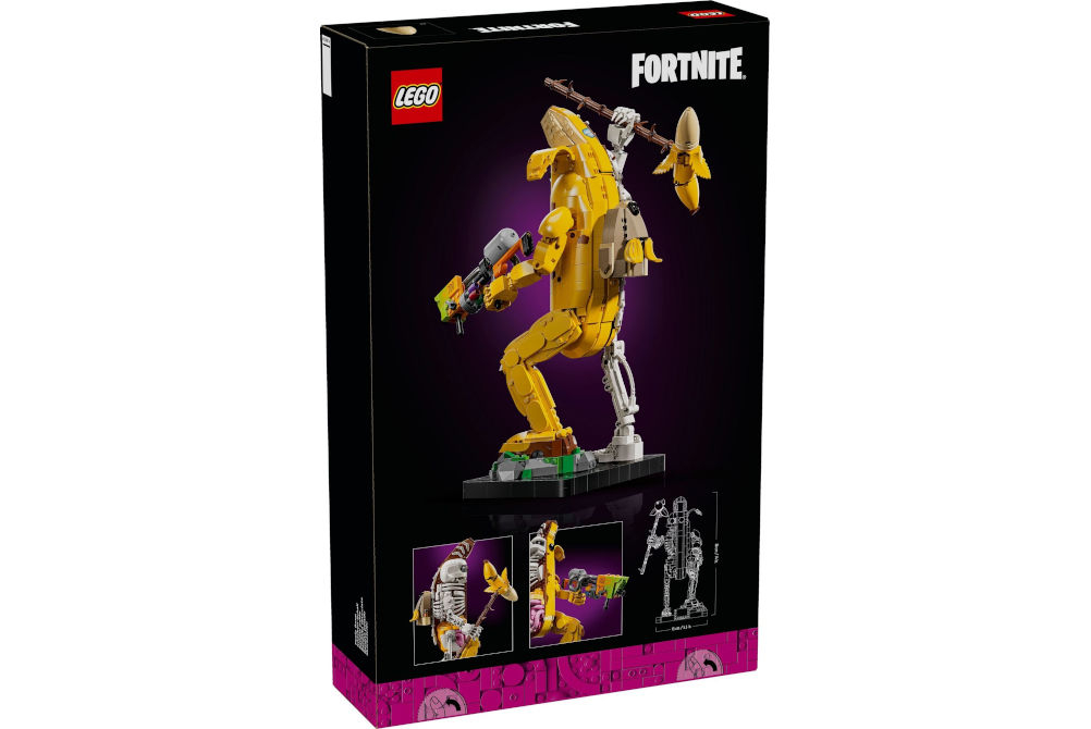 LEGO 77072 Fortnite Skórkościec rozwija zdolności manualne i kreatywność,
jednocześnie pozwalając ożywić ulubione chwile z Fortnite®