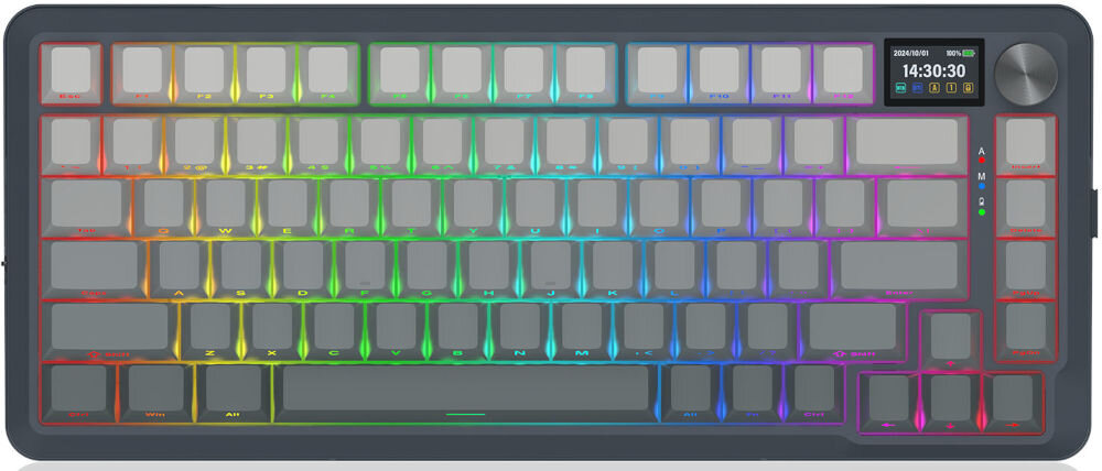 Klawiatura K708GG-RGB-PRO Flekact zyskaj przewagę w grze, produkt na białym tle