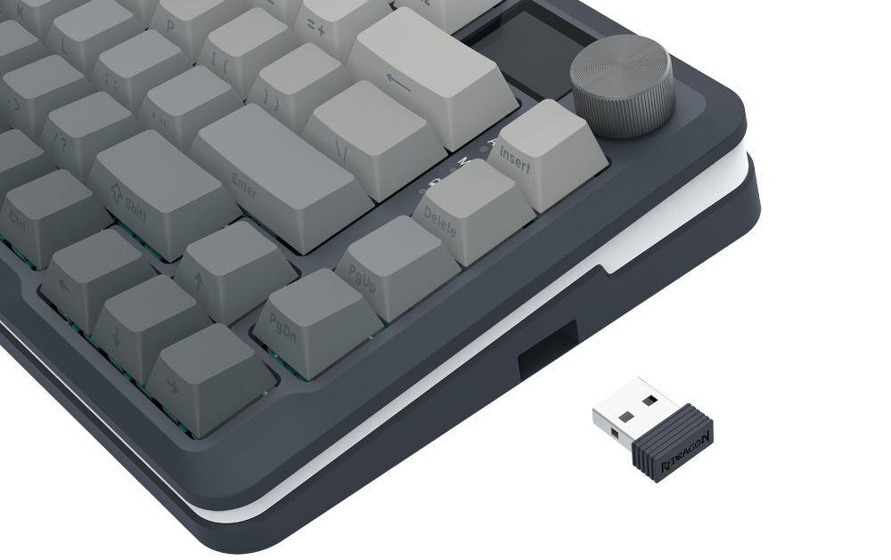 Klawiatura K708GG-RGB-PRO Flekact kompatybilna z systemami operacyjnymi
Windows MacOS Linux, produkt na białym tle
