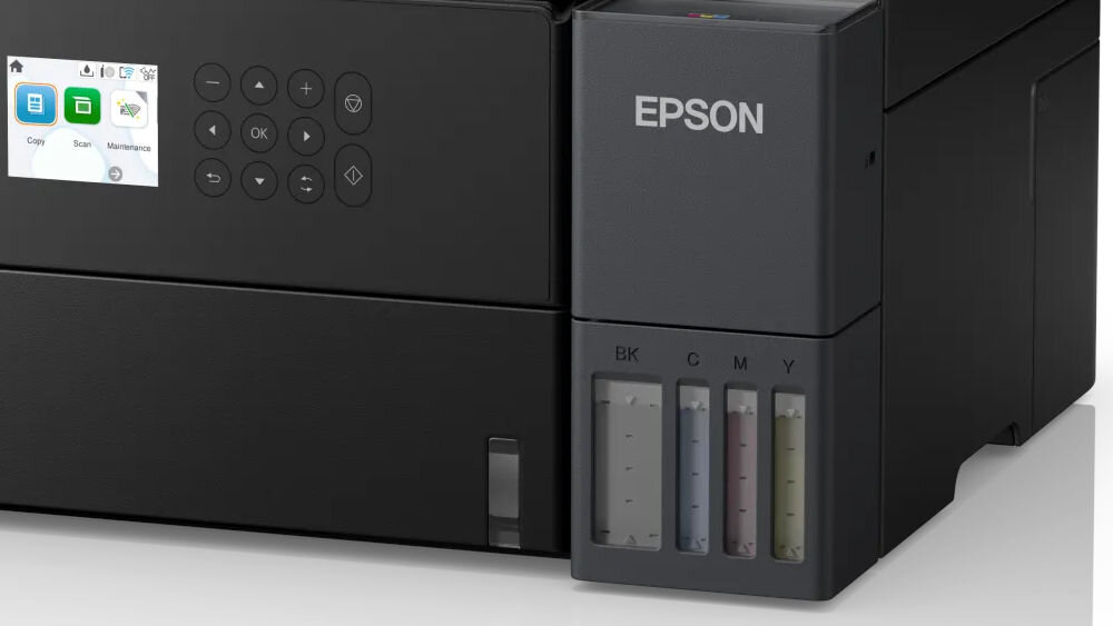 Urządzenie wielofunkcyjne EPSON EcoTank L6370 Druk w kolorze, Automatyczny druk dwustronny, Wi-Fi zbliżenie na wskaźnik z poziomem atramentu wskaźnik atramentu z przodu kontrola zużycia