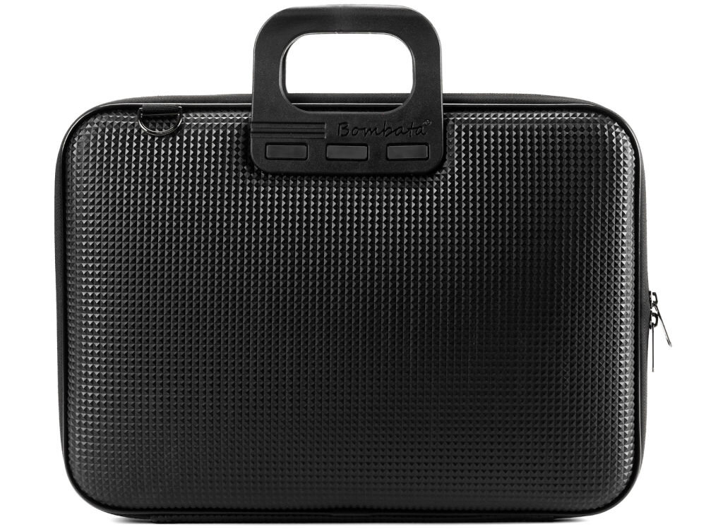 Torba na laptopa BOMBATA Dark Limited Edition 15.6-16 cali Czarny Dark Limited Edition torba usztywniona konstrukcja ochrona laptopa stylowy wygląd