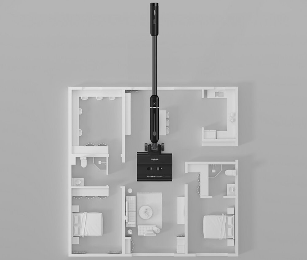 Mop elektryczny PHILIPIAK Purofare BCS-01 Bioniczny Długie sprzątanie powierzchnia czas pracy Wydajny akumulator 