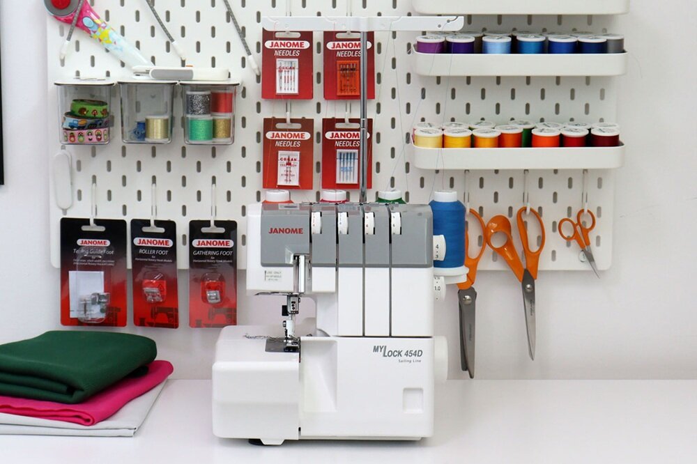 Maszyna do szycia Overlock JANOME 454D kv początek opisu