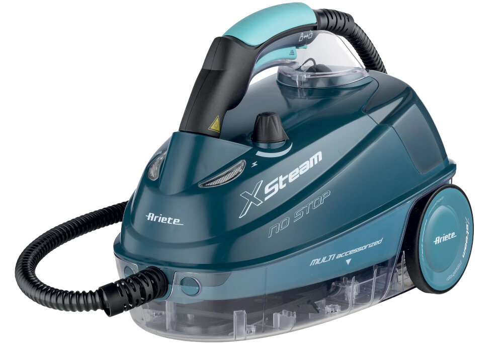 Parownica ARIETE 4147/BL XSteam No Stop zdjęcie lifestyle Szybkie nagrzewanie Moc 1500 W  ciśnienie pary do 4 barów