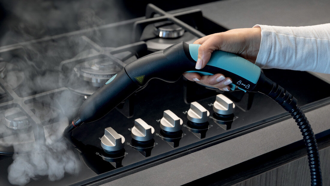 Parownica ARIETE 4145/22 Xvapor Comfort Wysoka wydajność pracy silny strumień pary moc ciśnienie pojemność kotła cazas czyszczenie