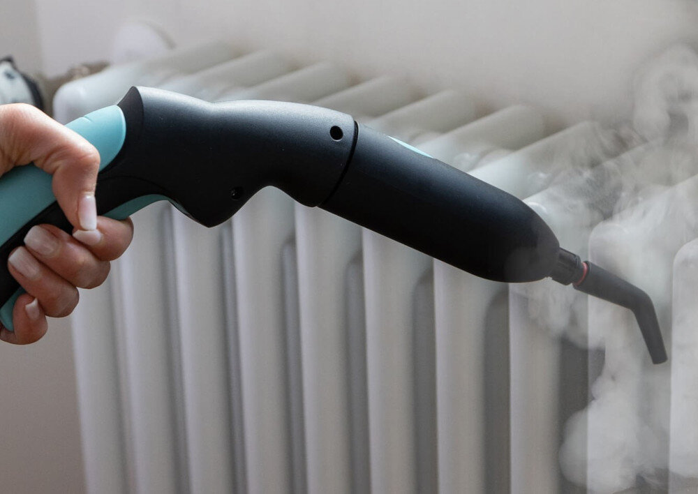 Parownica ARIETE 4145/22 Xvapor Comfort Dezynfekcja Trudno dostępne miejsca Przedłużenie teleskopowe  wylewka 90° czyszczenie wysokich półek, grzejników i żaluzji