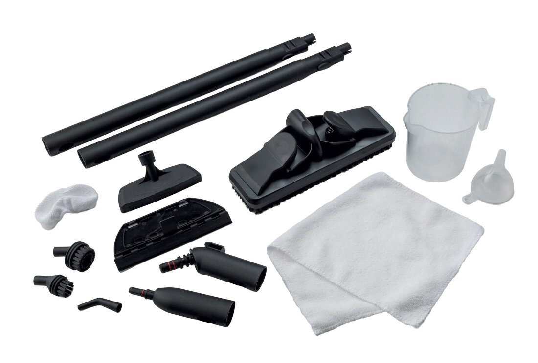 Parownica ARIETE 4146/05 Xvapor Deluxe Wszechstronne akcesoria sprzątanie nawet trudno dostępnych miejsc