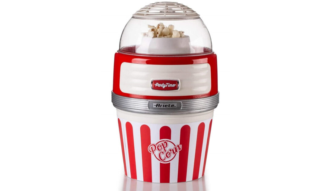 Maszyna do popcornu ARIETE 2957/00 Party Time Elegancki design funkcjonalne urządzenie stylowy dodatek wymiary