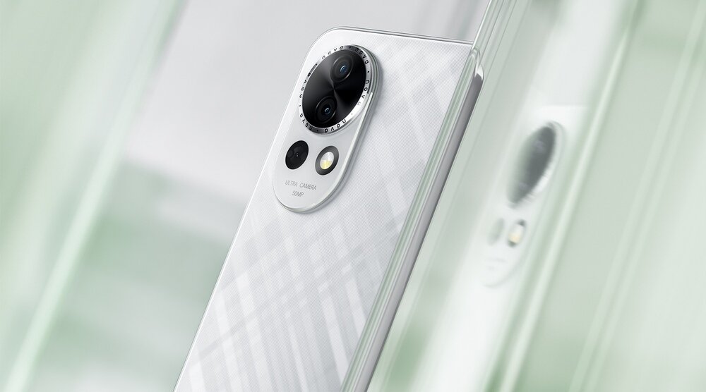 Smartfon HUAWEI Nova 13 Design smartfon na rozmytym tle