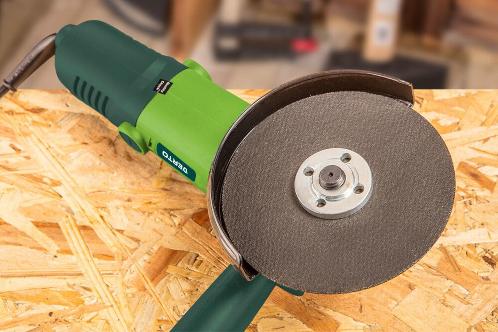 Szlifierka kątowa VERTO 51G091 stalowa osłona tarczy tarcza tnąca o średnicy 125 mm