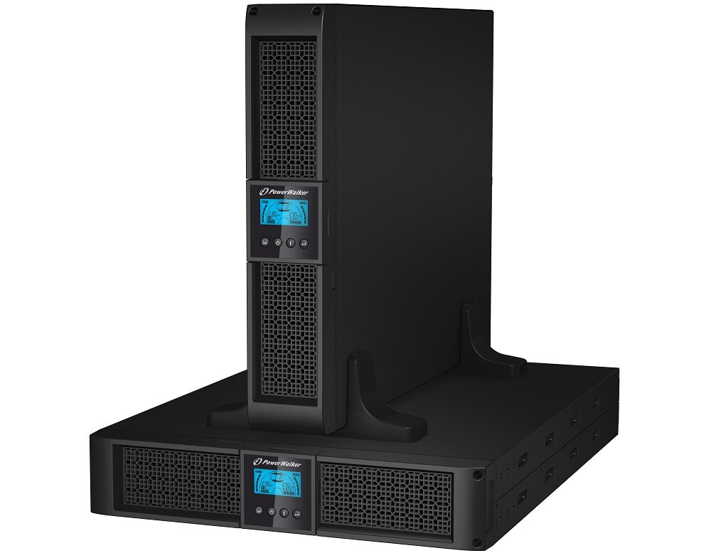 Zasilacz UPS POWERWALKER VFI 1500 RT HID - Wszechstronne mozliwosci
