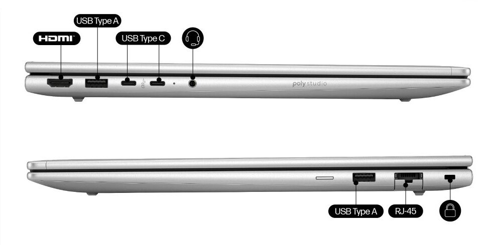 Laptop HP ProBook 4 G1i C51G4ET 16 IPS Ultra 5-225U 16GB RAM 512GB SSD Windows 11 Professional.