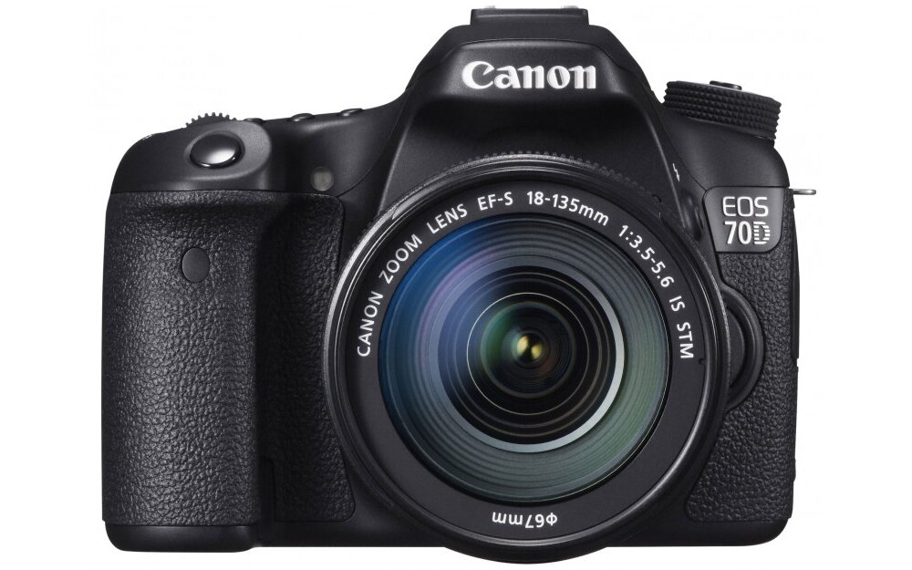 Aparat CANON EOS 70D obiektyw zdjęcia matryca rozdzielczość zoom stabilizacja filmy