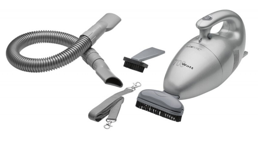CLATRONIC HS2631 ручний пилосос Аксесуари Комплект аксесуарів Насадки Щітки Маленька щітка Велика щітка Щілинна насадка