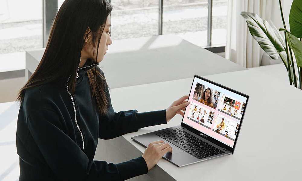 Laptop CHUWI GemiBook Xpro łączność Wi-Fi Bluetooth internet połączenie