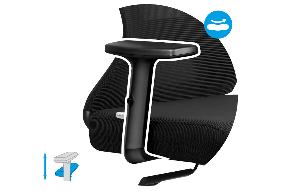 Fotel MARKADLER Manager 3.5 regulowane podlokietniki