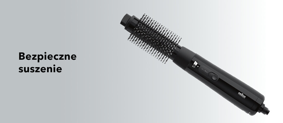Suszarko-lokówka BRAUN AS150E Bezpieczne suszenie silnik moc delikatne i bezpieczne suszenie ochrona przegrzanie stylizacja