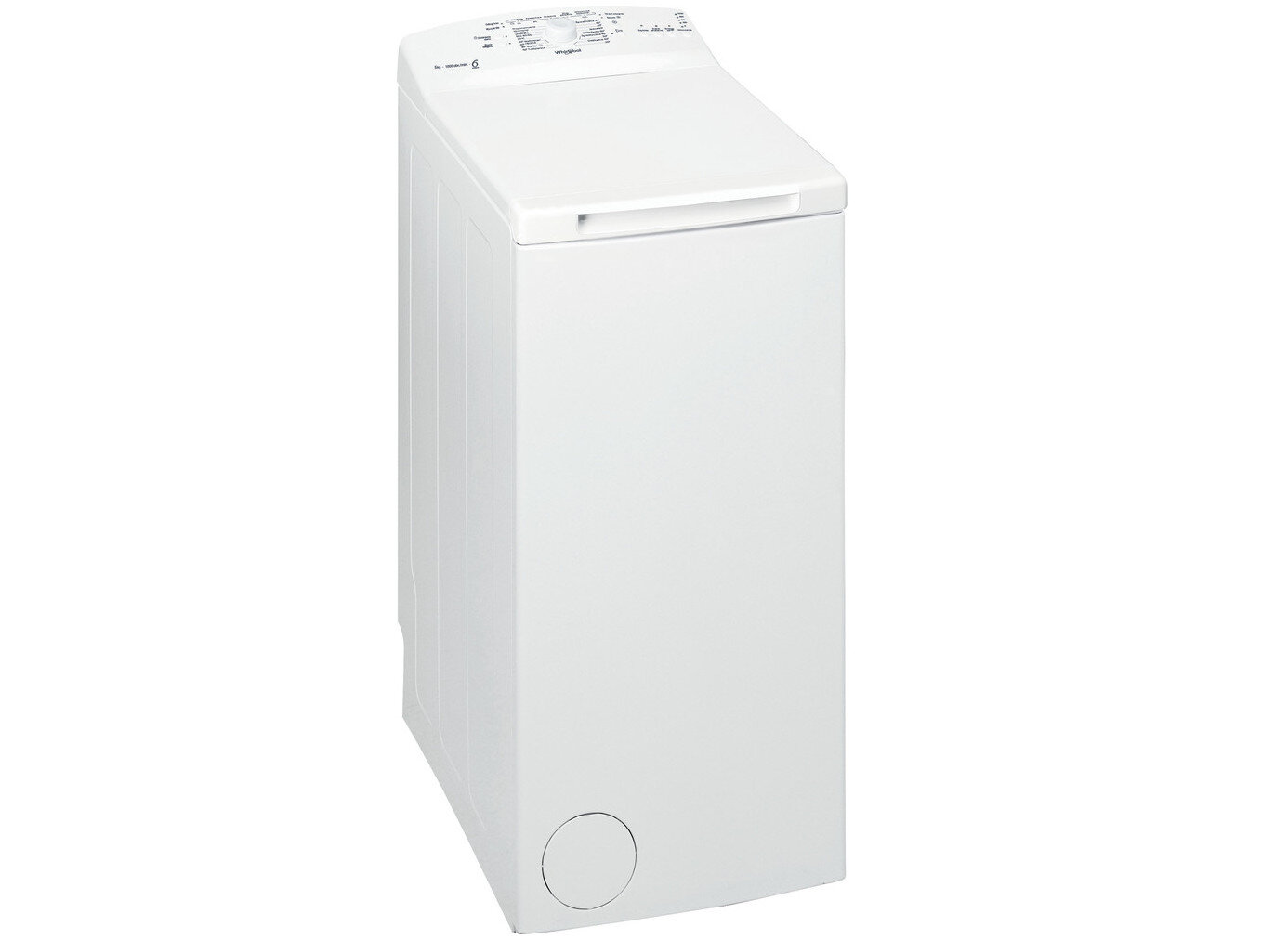 Pralka WHIRLPOOL TDLR 5030L PL/N szerkość wysokość głębokość klasa energetyczna 6.Zmysł Fresh świeżość