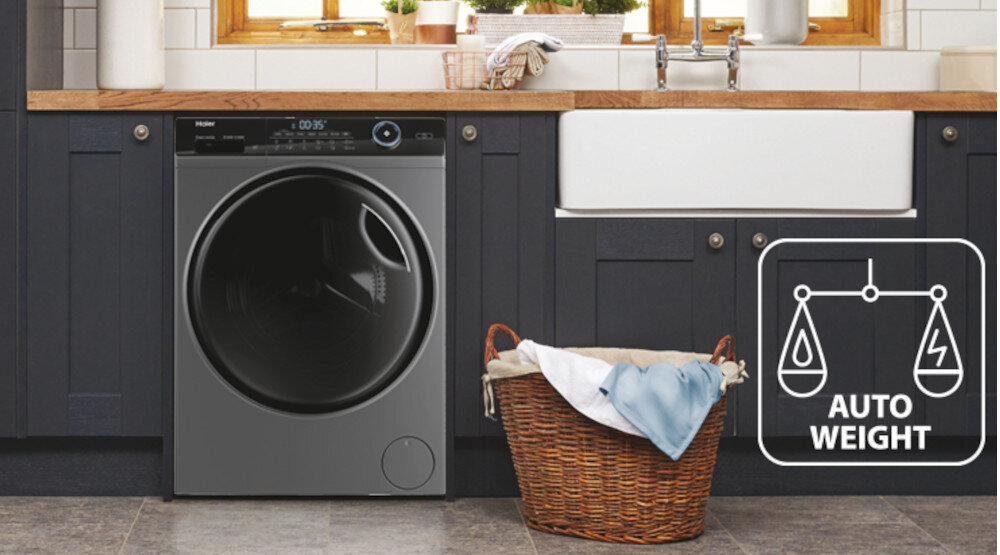 Pralko-suszarka HAIER I-Pro 5 HW80-HWD80B14959S8U1S oszczędność woda prąd