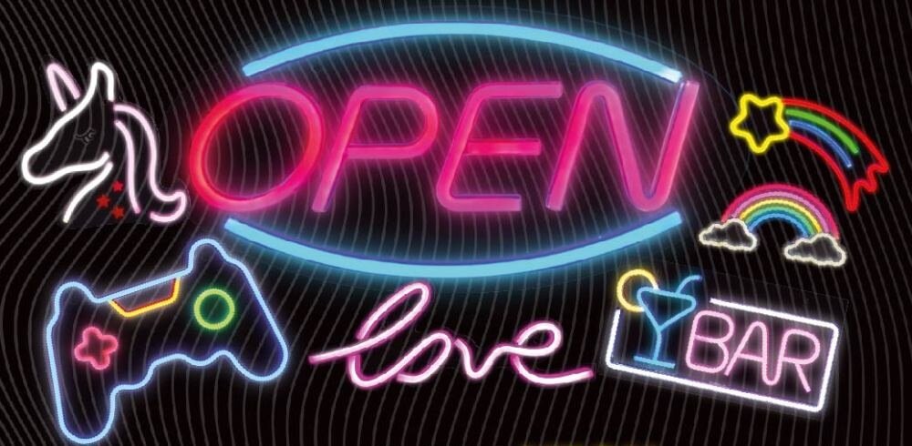 Neon LED MANTA podświetlenie zasilanie montaż aranżacja wygoda pomieszczenie światło oświetlenie