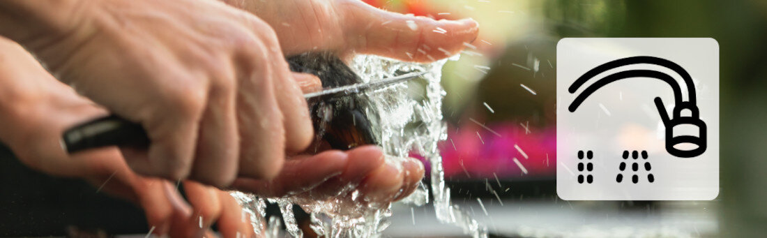 Bateria FRANKE Active semi-pro spray 115.0653.407 Chrom Ruchoma wylewka codzienne mycie i napełnianie naczyń wygoda komfort dopasowanie korzystanie