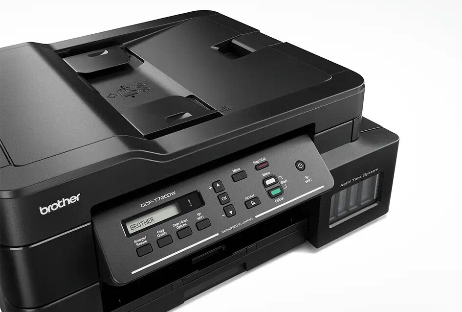 Urządzenie BROTHER DCP-T720DW - wygląd ogólny wysoka jakość funkcjonlaność