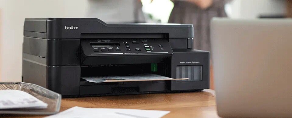 Urządzenie BROTHER DCP-T720DW - niski pobór mocy funkcjonalność ergonomia pracy