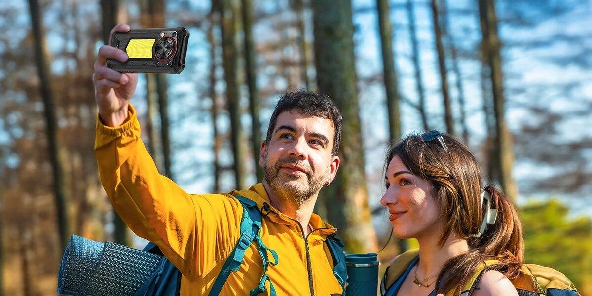 Smartfon OUKITEL WP53 Pro aparat 50 MP nagrywanie 1080p