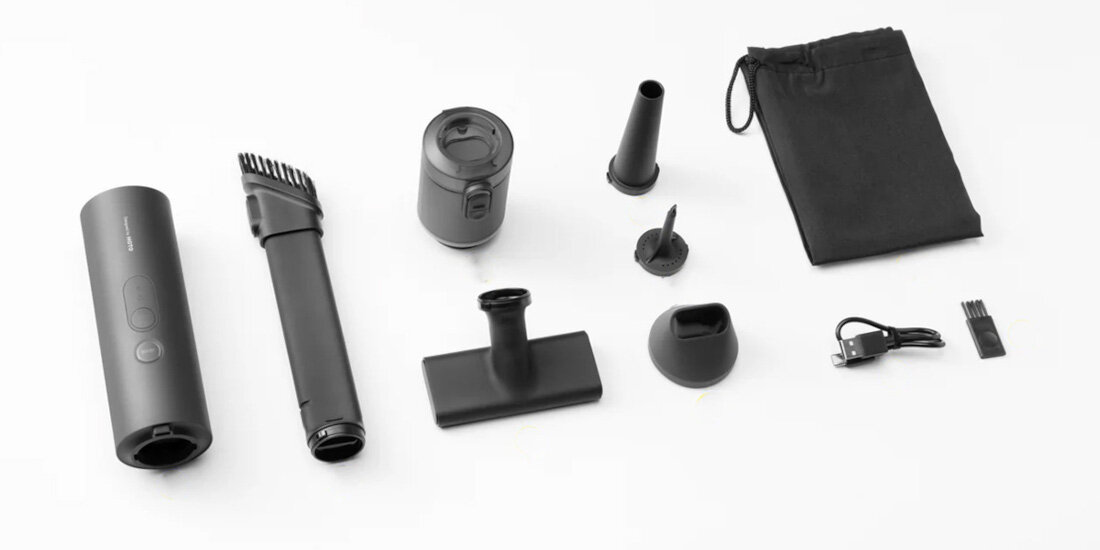 Odkurzacz ręczny HOTO QWCXA005 zestaw akcesoria komplet wyposażenie