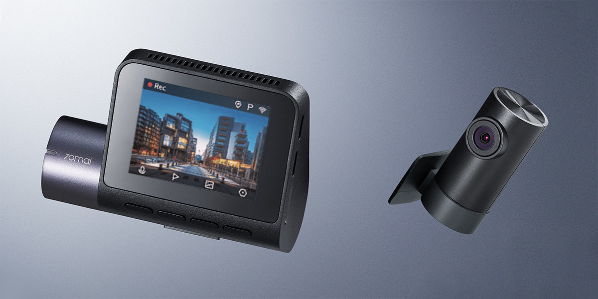 Wideorejestrator 70MAI A410 kamerę tylną RC21 Full HD za samochodem tylnej szybie dzień, jak i w nocy - wideorejestrator z kamerą tylną