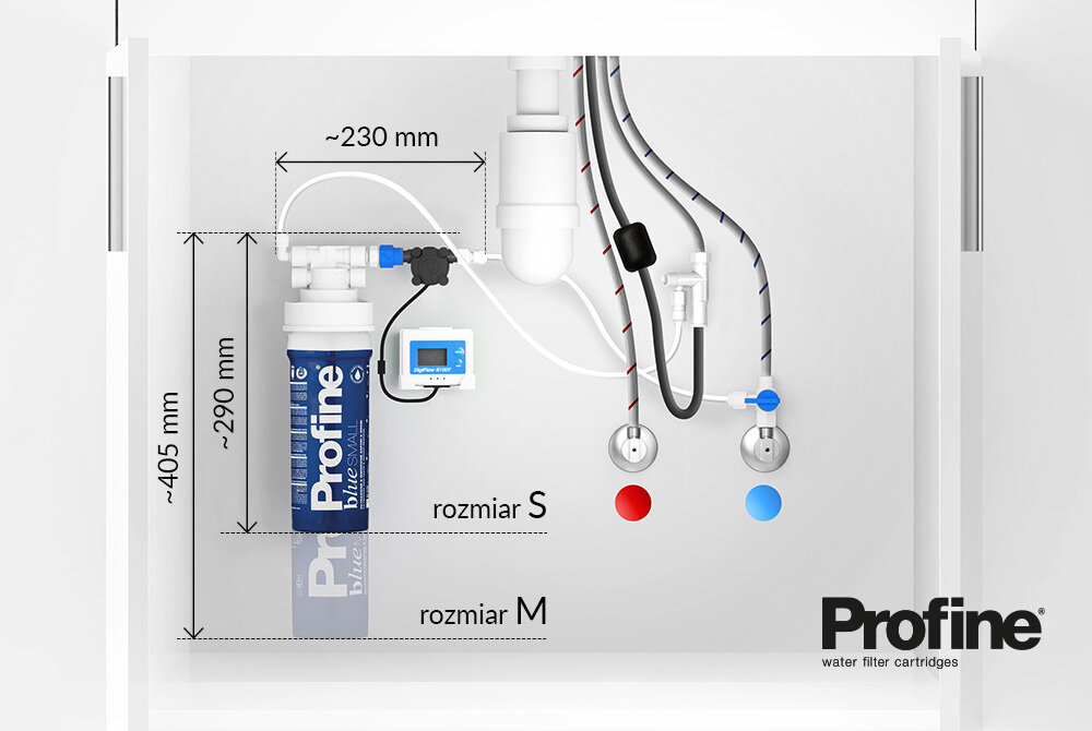 Bateria KFA ARMATURA Duero Pure Style 6623-313-22 z filtrem Inox filtr 5 mikronów wydajność trwałość