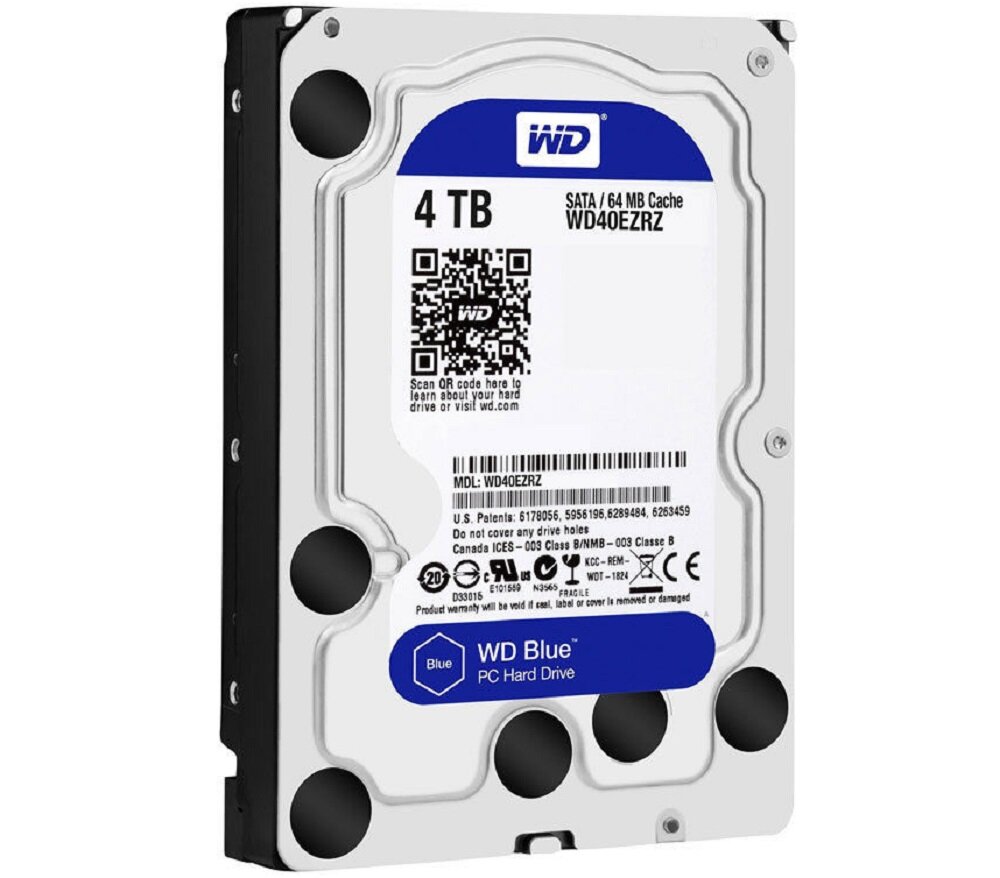 Dysk WD Blue 4TB HDD - funckje wysoka wydajnosc