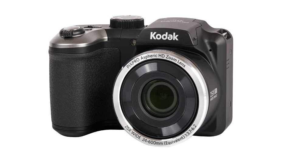 Aparat KODAK AZ252 Czarny widok ogólny front