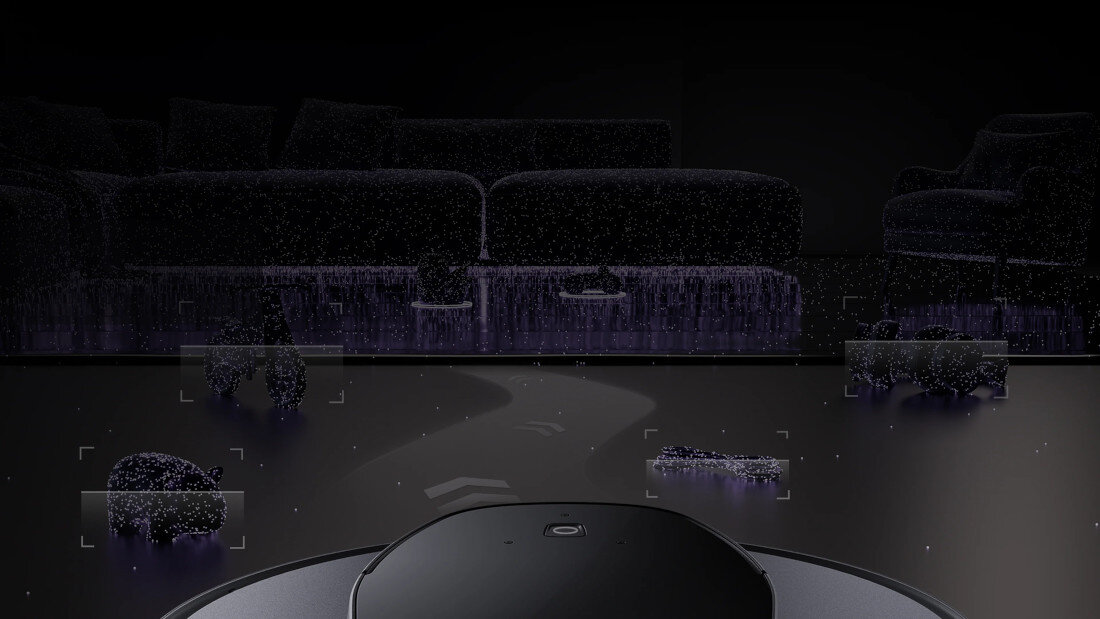 Robot sprzątający 3I S10 Ultra Inteligentna nawigacja ApexVision™ mapy pomieszczeń  szybkie, precyzyjne i bez przerw