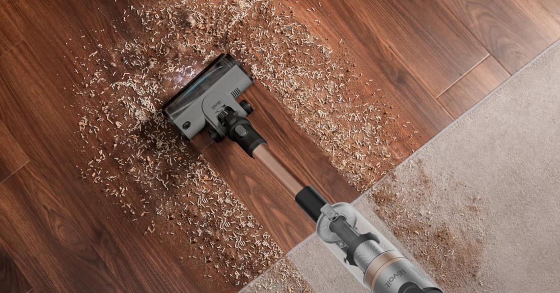 Odkurzacz LEVOIT LVAC-300 Plus Silnik, który robi różnicę moc prędkość  kurz, okruchy, sierść i zanieczyszczenia powierzchnia na dywanach, jak i twardych podłogach