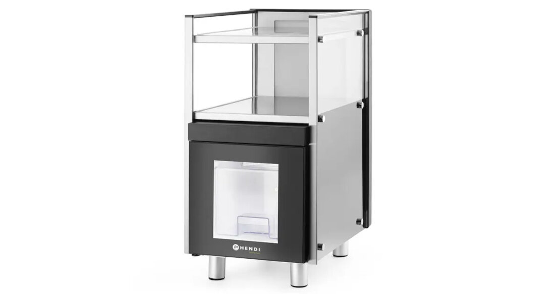 Chłodziarka do mleka HENDI 209080 Czarno-biały Energooszczędne chłodzenie z ekologicznego czynnika R600A Stabilna praca