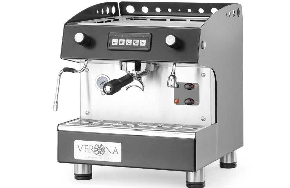 Ekspres HENDI Romeo Pro 207659 Profesjonalny Stabilna praca bojlera pojemność kontrola Mechaniczna kontrola temperatury wody wyraźny aromat i intensywność