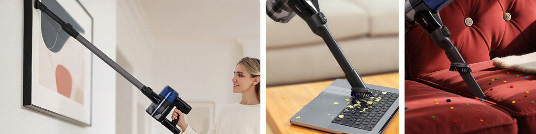 Odkurzacz TINECO Pure One S30 Mobilność bez wysiłku forma bezprzewodowa  waga ułatwienie manewrwowanie