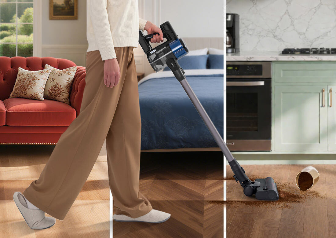 Odkurzacz TINECO Pure One S30 Długie sprzątanie Czas pracy do 65 minut  porządek powierzchnia zaleta