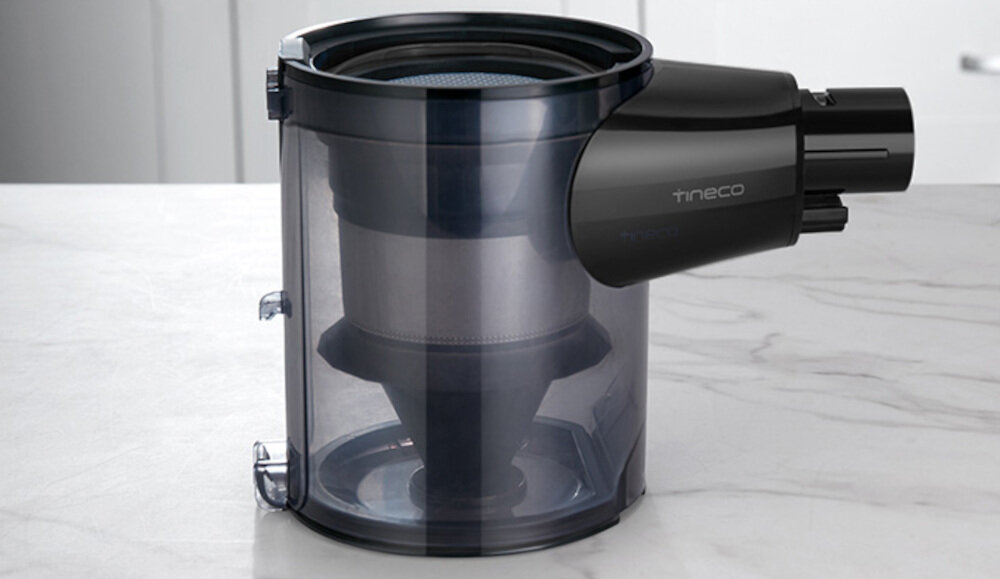 Odkurzacz TINECO Pure One S30 Sprawna obsługa pojemnika Pojemność 0,6 l ułatwienie czynności